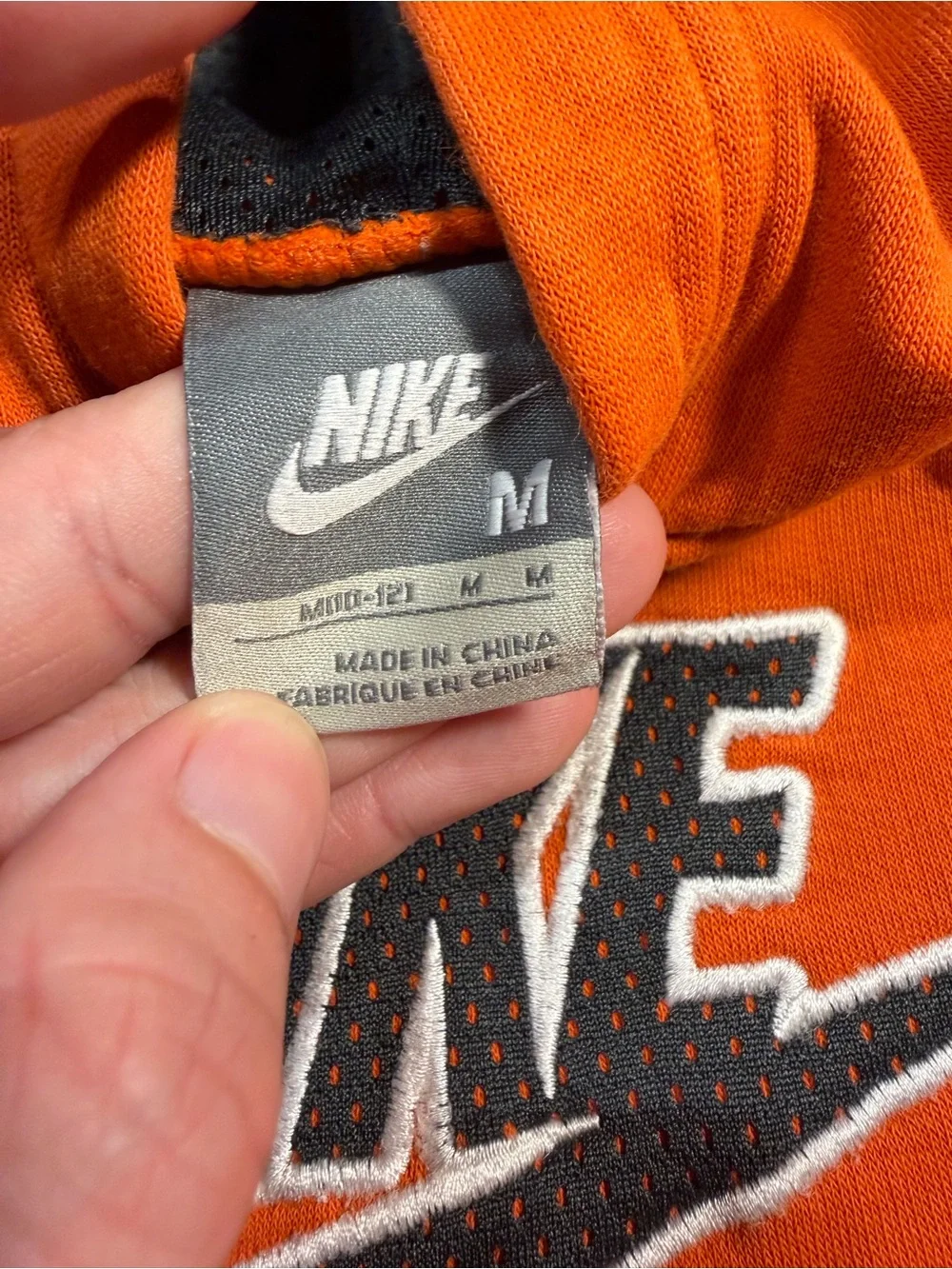 Y2K Youth Nike Orange Hoodie